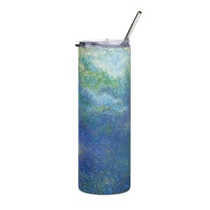 Stainless steel tumbler The Glimmering Glade