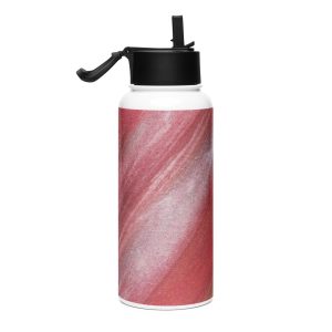 Stainless steel water bottle with a straw lid Canyons-Grace