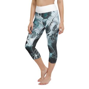 Yoga Capri Leggings Midnight-Grotto