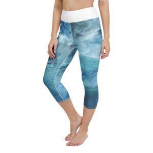 Yoga Capri Leggings Sea-Glass-Echo