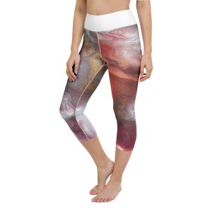 Yoga Capri Leggings Solar-Flare