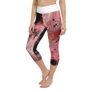 Yoga Capri Leggings Supernova-at-Midnight