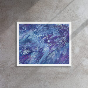 Framed canvas Abyssal-Bloom