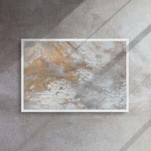 Framed canvas Champagne-Quartz