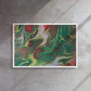 Framed canvas Evergreen-Ember