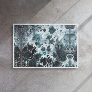 Framed canvas Midnight-Grotto