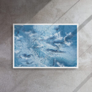 Framed canvas Serenity-in-Motion