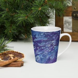 Latte mug  Abyssal Bloom