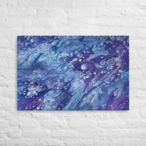 Thin canvas Abyssal Bloom