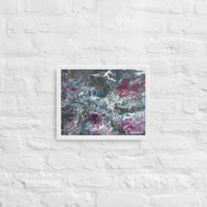Framed canvas Supernova Lace