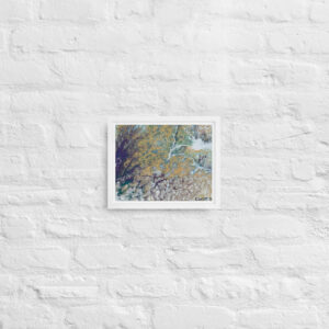 Framed canvas The Gilded Abyss