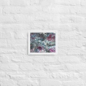 Framed canvas Supernova Lace