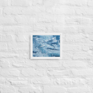 Framed canvas Serenity in Motion