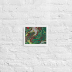 Framed canvas Evergreen Ember