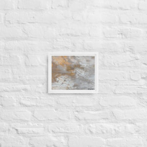 Framed canvas Champagne Quartz