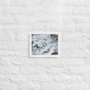 Framed canvas Ashen Wake