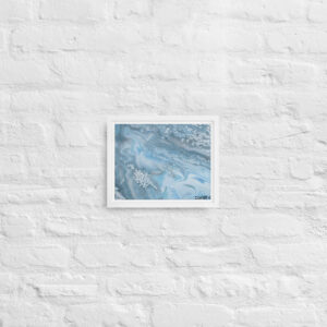 Framed canvas Arctic Spray