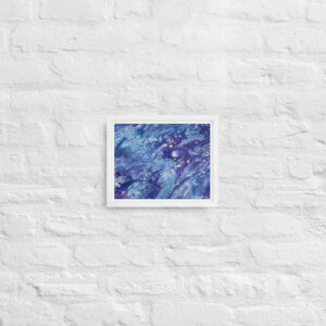 Framed canvas Abyssal Bloom