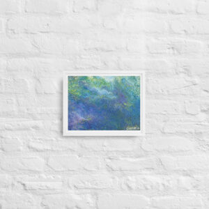 Framed canvas The Glimmering Glade