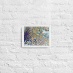 Framed canvas The Gilded Abyss