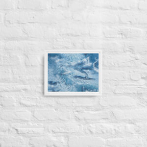 Framed canvas Serenity in Motion