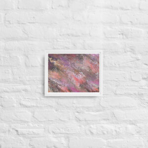 Framed canvas Nebula Pulse