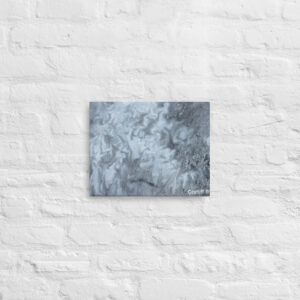 Thin canvas Echoes in Gray