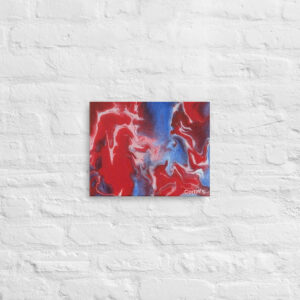 Thin canvas Clash of Currents
