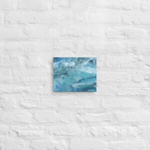 Thin canvas Sea Glass Echo