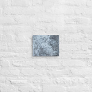 Thin canvas Echoes in Gray