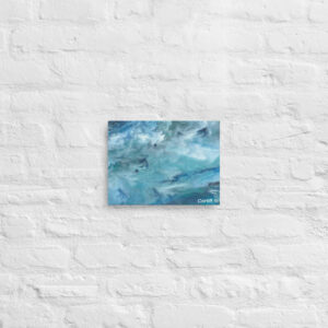 Thin canvas Sea Glass Echo