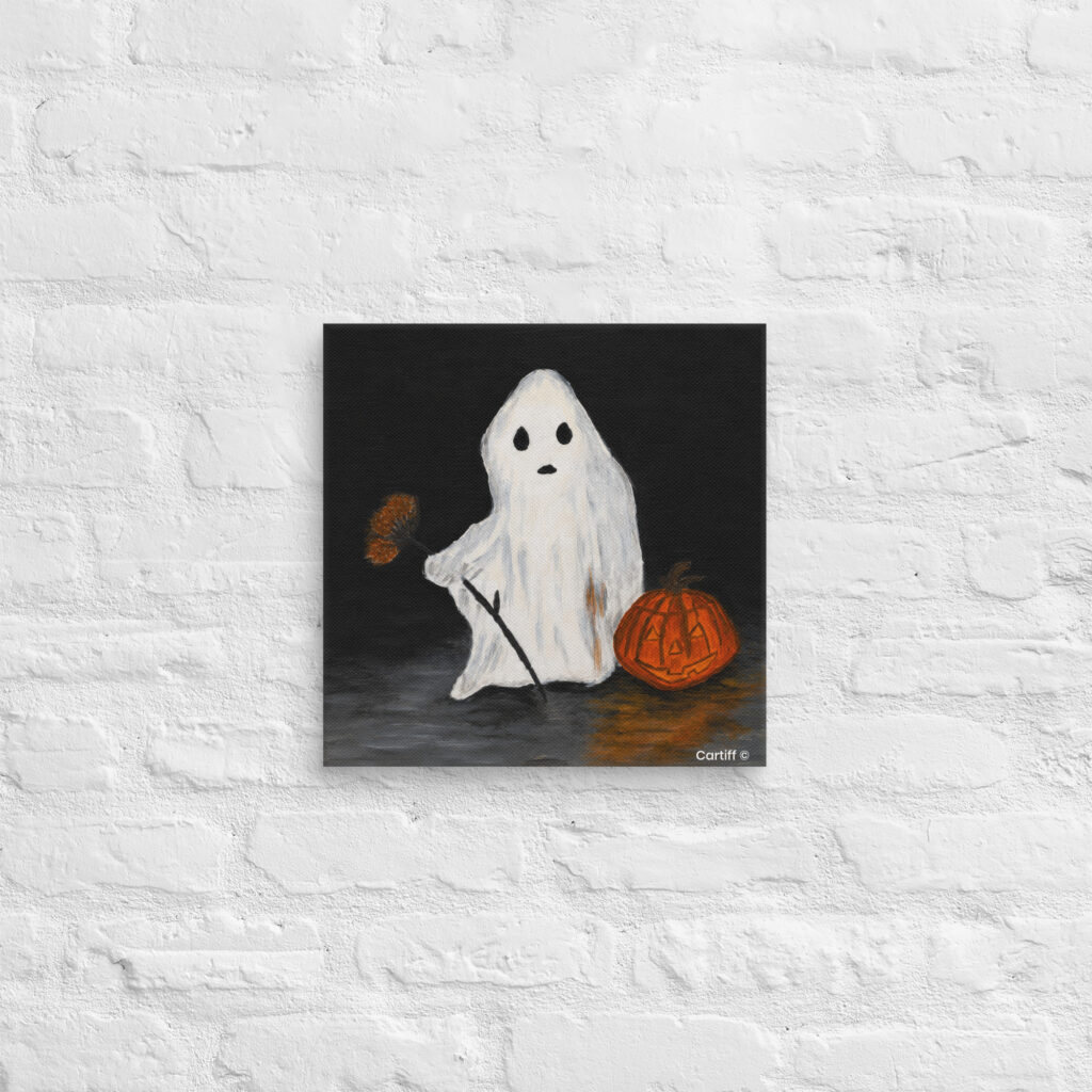 Abstract canvas wall art The Gentle Spirit by Cartiff Studios