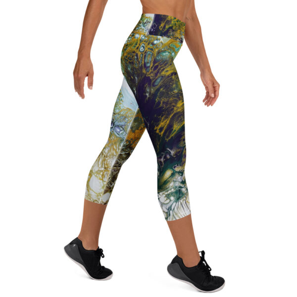 Yoga Capri Leggings The Gilded Abyss