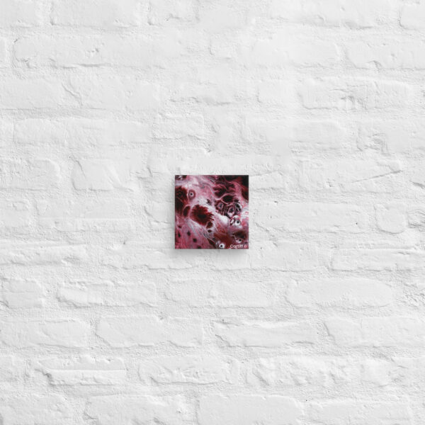 Abstract canvas wall art Supernova at Midnight by Cartiff Studios