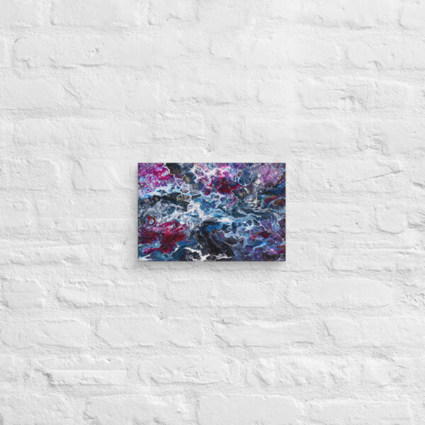 Abstract canvas wall art Supernova Lace by Cartiff Studios