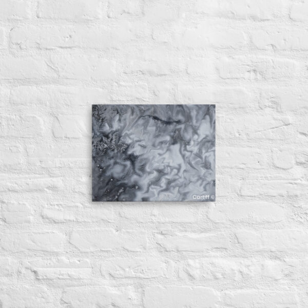 Thin canvas Echoes in Gray