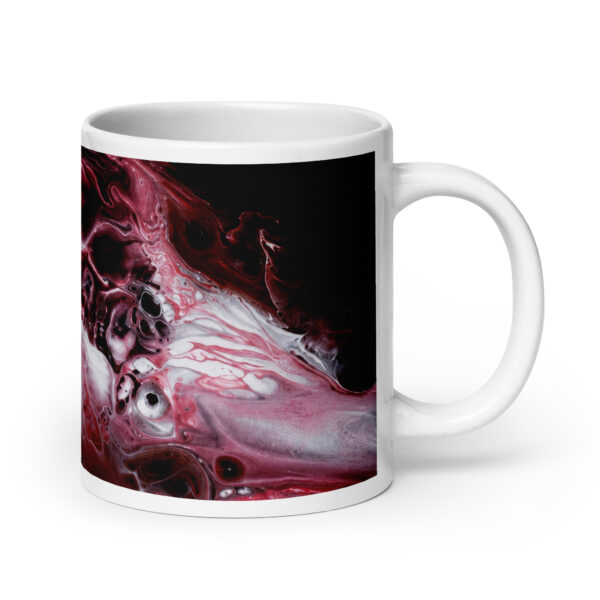White glossy mug Supernova at Midnight
