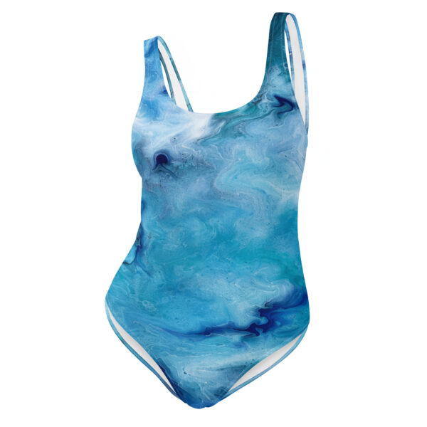 One Piece Swimsuit Sea Glass Echo