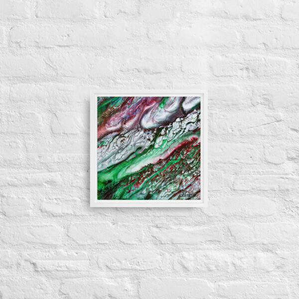 Framed canvas Ancient Strata