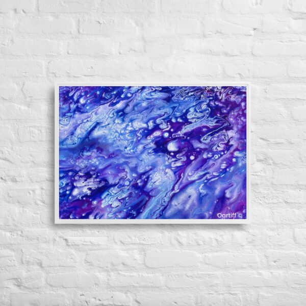 Framed canvas Abyssal Bloom