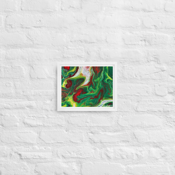 Framed canvas Evergreen Ember