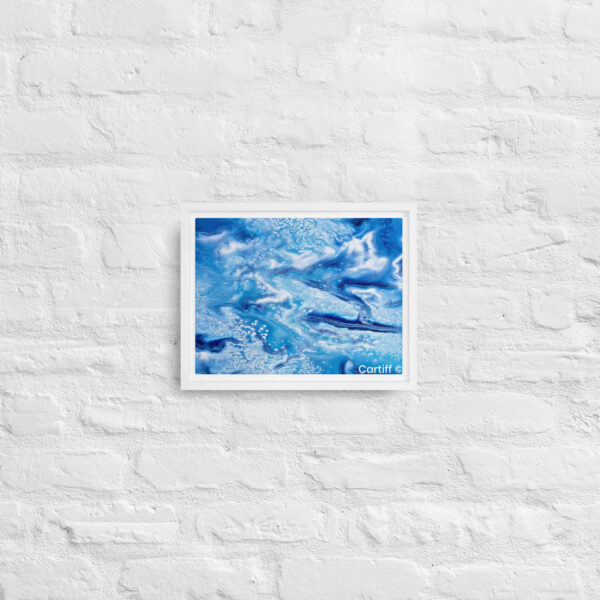 Framed canvas Serenity in Motion