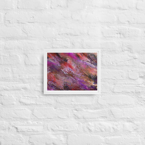Framed canvas Nebula Pulse