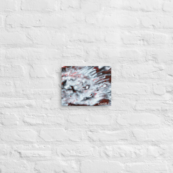 Thin canvas Ashen Wake